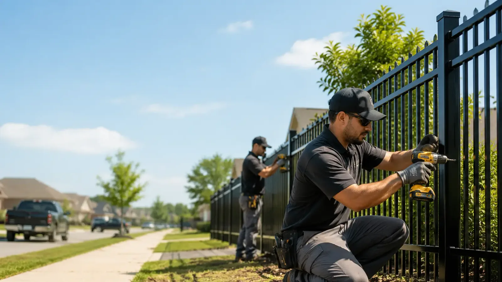 Metal Fence Installation in Cottage Grove, WI
